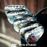 Trump Design  Muscle | black Chrome Iron multi accent  Set 5-PW (6pcs)