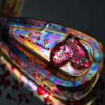 Trump Design  Cavity burning copper spankle Iron heart Set 5-PW (6pcs)