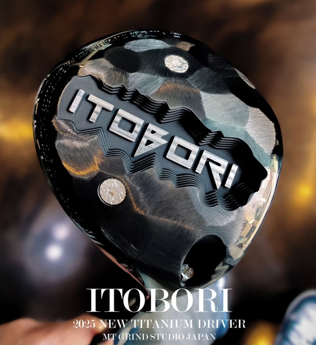 Itobori New Driver Black IP (ONLY HEAD) - Itobori Golf Shop