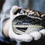 Straight Flush  Black chrome - up heart black spankle  down heart black