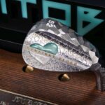 Straight Flush Chrome - up heart tiffany  down heart silver prizm