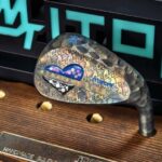 Straight Flush Vintage Copper   - up heart blue spankle  down heart black spankle