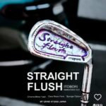 Straight Flush Cavity weld chrome purple spankle