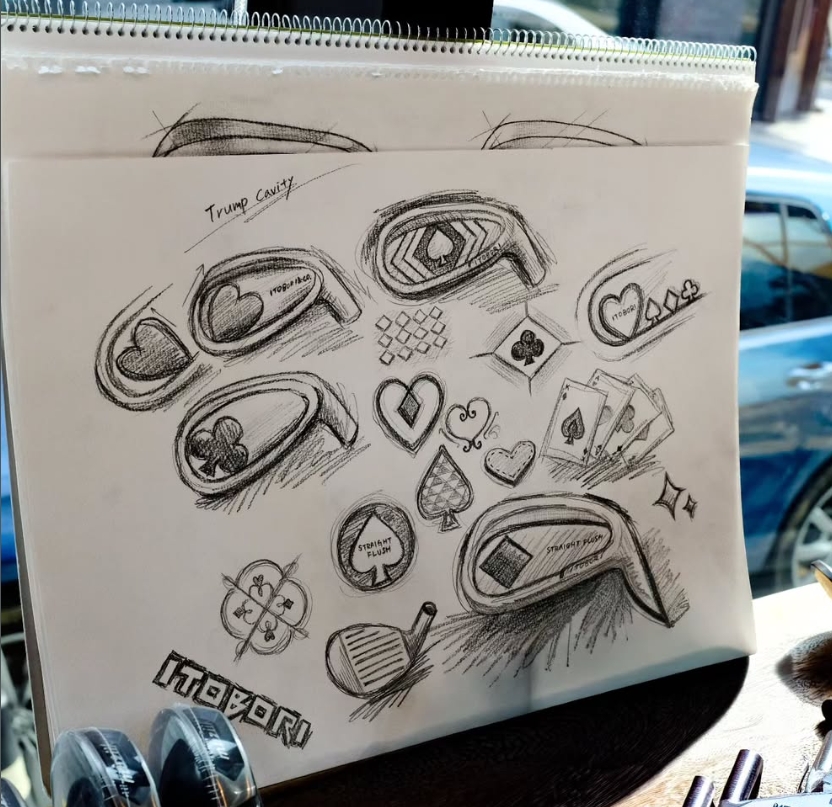 Straight Flush  Chrome - up clober pink down clober pink - Image 4