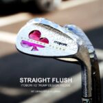 Straight Flush  Chrome - up clober pink down clober pink